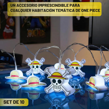 Guirnalda de Luces LED 3D Piratas Bucanera Deco